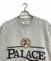PALACE (パレス) UNIVERSE CREW スウェットパンツ　24SS グレー サイズ:M：10000円