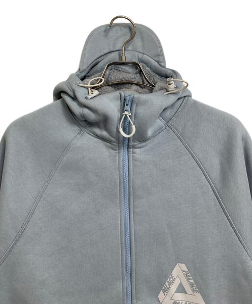PALACE（パレス）PALACE (パレス) THERMAL BONDED CAP HOOD フードパーカー スカイブルー サイズ:Mの古着・服飾アイテム