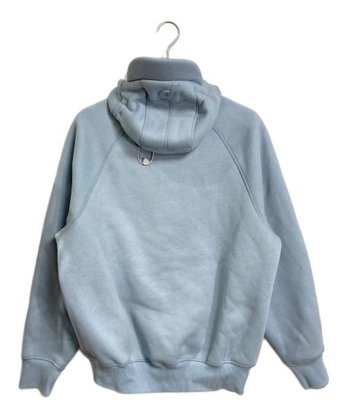 PALACE（パレス）PALACE (パレス) THERMAL BONDED CAP HOOD フードパーカー スカイブルー サイズ:Mの古着・服飾アイテム