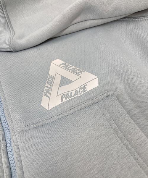 PALACE（パレス）PALACE (パレス) THERMAL BONDED CAP HOOD フードパーカー スカイブルー サイズ:Mの古着・服飾アイテム