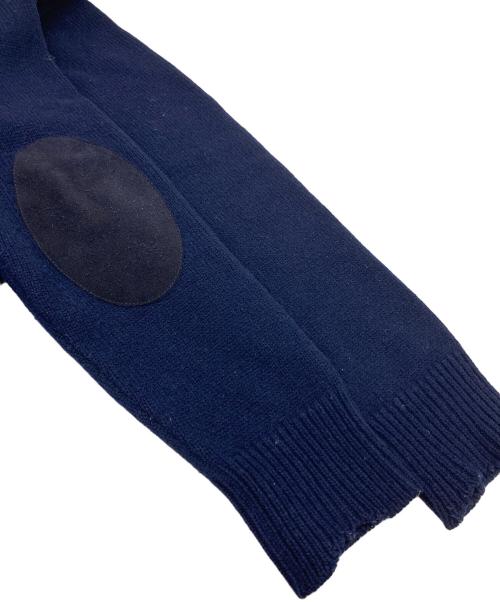 Maison Margiela（メゾンマルジェラ）Maison Margiela (メゾンマルジェラ) エルボーパッチクルーネックニット ネイビー サイズ:Mの古着・服飾アイテム