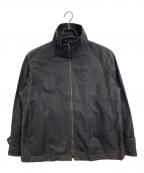 MHLエムエイチエル）の古着「WASHED WAXED COTTON ジャケット　ウォッシュドワックスドコットンジャケット　アウター　ライトアウター　日本製」｜ブラウン