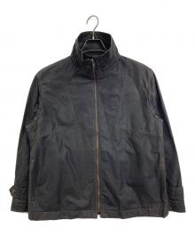 MHL（エムエイチエル）の古着「WASHED WAXED COTTON ジャケット　ウォッシュドワックスドコットンジャケット　アウター　ライトアウター　日本製」｜ブラウン