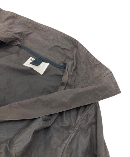 MHL（エムエイチエル）MHL (エムエイチエル) WASHED WAXED COTTON ジャケット　ウォッシュドワックスドコットンジャケット　アウター　ライトアウター　日本製 ブラウン サイズ:Mの古着・服飾アイテム