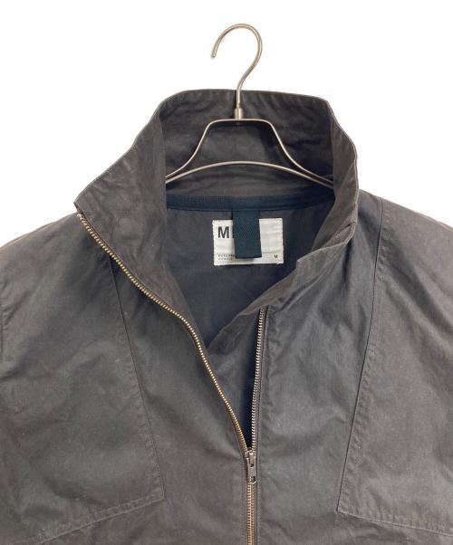 MHL（エムエイチエル）MHL (エムエイチエル) WASHED WAXED COTTON ジャケット　ウォッシュドワックスドコットンジャケット　アウター　ライトアウター　日本製 ブラウン サイズ:Mの古着・服飾アイテム