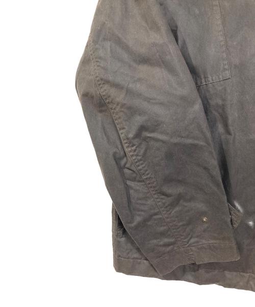 MHL（エムエイチエル）MHL (エムエイチエル) WASHED WAXED COTTON ジャケット　ウォッシュドワックスドコットンジャケット　アウター　ライトアウター　日本製 ブラウン サイズ:Mの古着・服飾アイテム