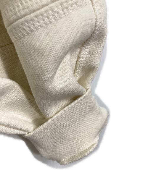 GANNI（ガニー）GANNI (ガニー) puff sleeve sweatshirt  パフスリーブスウェットシャツ  スウェット　裏起毛 ホワイト サイズ:XSの古着・服飾アイテム