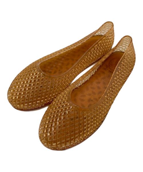 ANCIENT GREEK SANDALS（エンシェント・グリーク・サンダルズ）ANCIENT GREEK SANDALS (エンシェント・グリーク・サンダルズ) IENA (イエナ) フラットサンダル　フラットシューズ　フラットパンプス オレンジ サイズ:36の古着・服飾アイテム