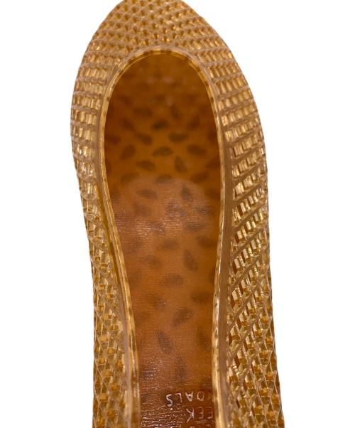 ANCIENT GREEK SANDALS（エンシェント・グリーク・サンダルズ）ANCIENT GREEK SANDALS (エンシェント・グリーク・サンダルズ) IENA (イエナ) フラットサンダル　フラットシューズ　フラットパンプス オレンジ サイズ:36の古着・服飾アイテム