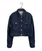 moussyマウジー）の古着「TENCEL(TM) DENIM SHORT ジャケット　26SS」｜インディゴ