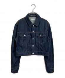 moussy（マウジー）の古着「TENCEL(TM) DENIM SHORT ジャケット　26SS」｜インディゴ