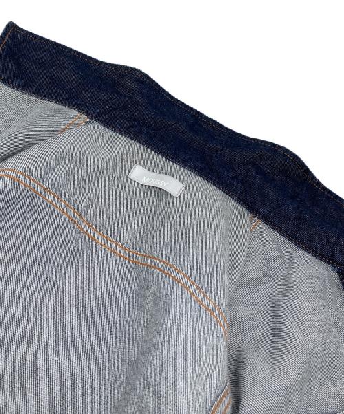 moussy（マウジー）moussy (マウジー) TENCEL(TM) DENIM SHORT ジャケット　26SS インディゴ サイズ:FREEの古着・服飾アイテム