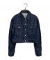 moussy（マウジー）の古着「TENCEL(TM) DENIM SHORT ジャケット　26SS」｜インディゴ