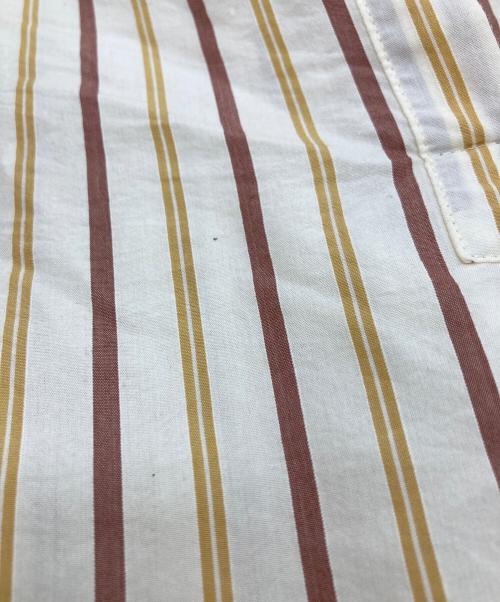 6(ROKU) BEAUTY&YOUTH（ロク ビューティーアンドユース）6(ROKU) BEAUTY&YOUTH (ロク ビューティーアンドユース) STRIPE LONG ONE PIECE　シャツワンピース　ストライプ　オーバーサイズ ベージュ サイズ:36の古着・服飾アイテム