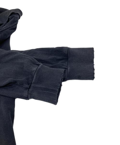BALENCIAGA（バレンシアガ）BALENCIAGA (バレンシアガ) Laurel Destroyed Polo Shirt 25SS ユニセックス ブラック サイズ:XXSの古着・服飾アイテム