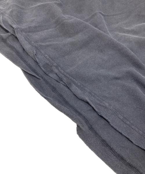 BALENCIAGA（バレンシアガ）BALENCIAGA (バレンシアガ) Laurel Destroyed Polo Shirt 25SS ユニセックス ブラック サイズ:XXSの古着・服飾アイテム