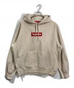 SUPREMEシュプリーム）の古着「Box Logo Hooded “Stone” スウェットパーカー　24FW」｜ベージュ