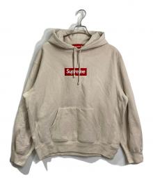 SUPREME（シュプリーム）の古着「Box Logo Hooded “Stone” スウェットパーカー　24FW」｜ベージュ