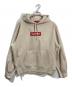 Supreme（シュプリーム）の古着「Box Logo Hooded “Stone” スウェットパーカー　24FW」｜ベージュ
