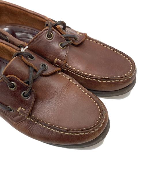 PARABOOT（パラブーツ）PARABOOT (パラブーツ) バース デッキシューズ ブラウン サイズ:3  1/2の古着・服飾アイテム