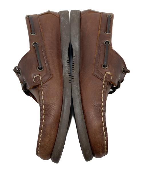 PARABOOT（パラブーツ）PARABOOT (パラブーツ) バース デッキシューズ ブラウン サイズ:3  1/2の古着・服飾アイテム
