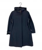 Traditional Weatherwearトラディショナルウェザーウェア）の古着「DELVINE フーデッドコート」｜ネイビー