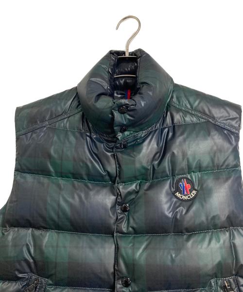 MONCLER（モンクレール）MONCLER (モンクレール) CORBIERダウンジャケット グリーン サイズ:3の古着・服飾アイテム