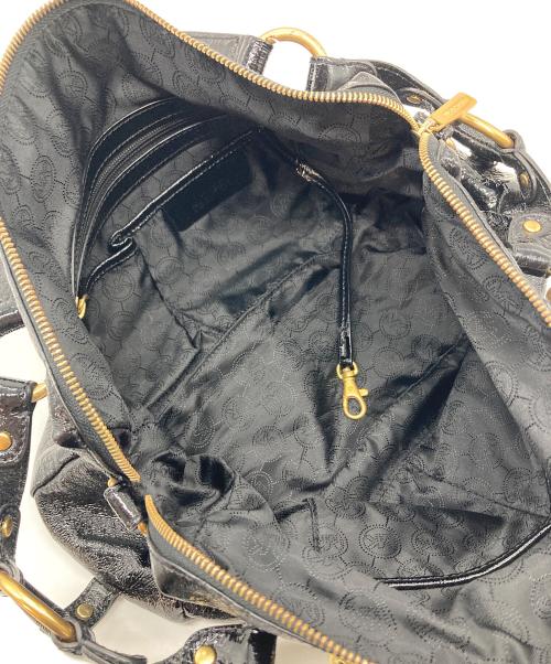 MICHAEL KORS（マイケルコース）MICHAEL KORS (マイケルコース) チェーントートバッグ ブラック サイズ:実寸参照の古着・服飾アイテム