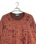 Vivienne Westwood (ヴィヴィアンウエストウッド) RANDOM LINE ORB ビッグTシャツ オレンジ サイズ:FREE：7000円