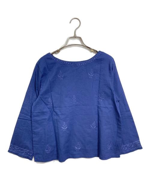 royal heritage（ロイヤルヘリテイジ）royal heritage (ロイヤルヘリテイジ) コットンブラウス ネイビー サイズ:実寸参照 未使用品の古着・服飾アイテム