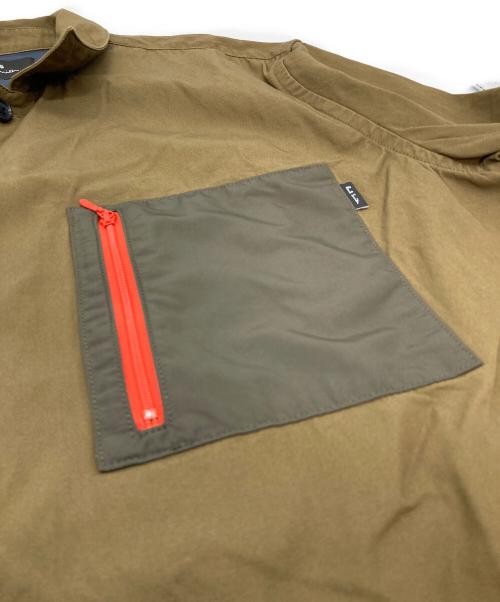 PS Paul Smith（ＰＳポールスミス）PS Paul Smith (ＰＳポールスミス) 半袖シャツ カーキ サイズ:XLの古着・服飾アイテム