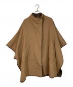 Ameriアメリ）の古着「REVERSIBLE COLOR PONCHO ポンチョコート」｜ブラウン