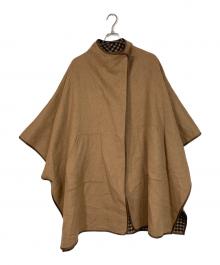Ameri（アメリ）の古着「REVERSIBLE COLOR PONCHO ポンチョコート」｜ブラウン