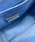中古・古着 FURLA (フルラ) Metropolis Bird Print Bag  メトロポリスバードプリントバッグ　ショルダーバッグ ブルー サイズ:実寸参照：6000円
