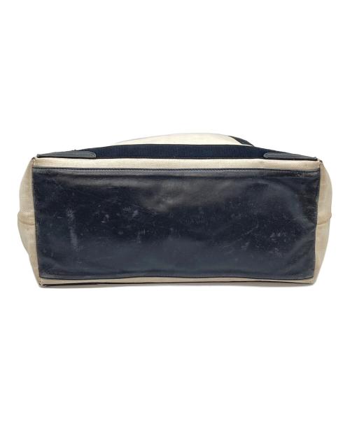 BALENCIAGA（バレンシアガ）BALENCIAGA (バレンシアガ) カバスM トートバッグ　旅行 トラベル タウンユース ホワイト×ブラック サイズ:実寸参照の古着・服飾アイテム