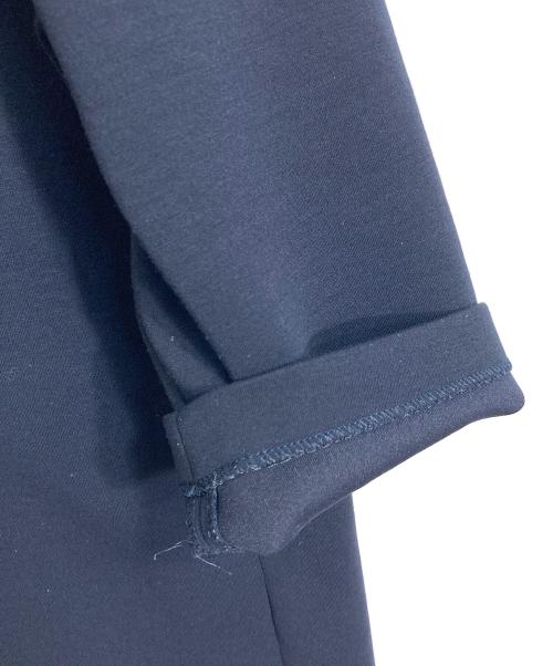 DEUXIEME CLASSE（ドゥーズィエム クラス）Deuxieme Classe (ドゥーズィエム クラス) dumblefit クルーネック ブラウス　セレモニー　日本製 ネイビー サイズ:実寸参照の古着・服飾アイテム