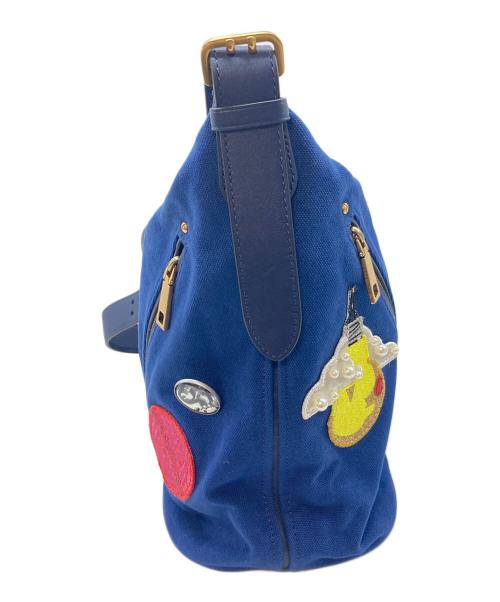 MARC JACOBS（マークジェイコブス）MARC JACOBS (マークジェイコブス) ショルダーバッグ ブルー サイズ:実寸参照の古着・服飾アイテム