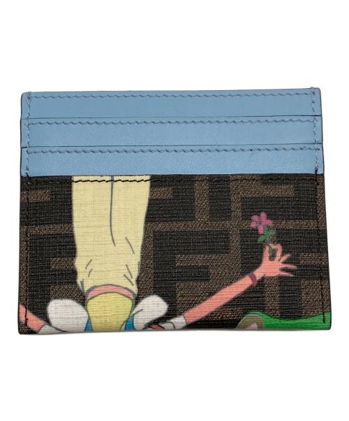 FENDI（フェンディ）FENDI (フェンディ) ファンタスティックフェンディフューチャー カードケース　26SS タカノ綾コラボ ブラウン サイズ:実寸参照の古着・服飾アイテム