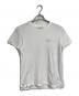 MONCLER（モンクレール）の古着「ロゴ刺繍Tシャツ　半袖カットソー　Tシャツ　Tee」｜ホワイト