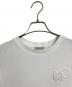 MONCLER (モンクレール) ロゴ刺繍Tシャツ　半袖カットソー　Tシャツ　Tee ホワイト サイズ: S：12000円