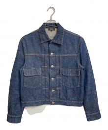 A.P.C.（アーペーセー）の古着「2ndタイプ デニムジャケット　アウター　ライトアウター　日本製」｜インディゴ