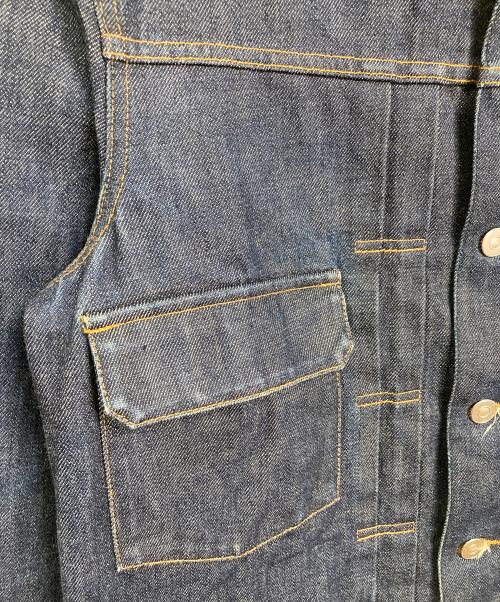 A.P.C.（アーペーセー）A.P.C. (アーペーセー) 2ndタイプ デニムジャケット　アウター　ライトアウター　日本製 インディゴ サイズ:Sの古着・服飾アイテム