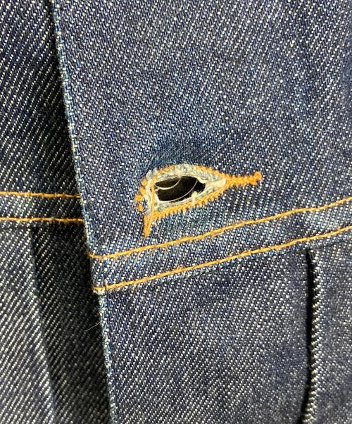 A.P.C.（アーペーセー）A.P.C. (アーペーセー) 2ndタイプ デニムジャケット　アウター　ライトアウター　日本製 インディゴ サイズ:Sの古着・服飾アイテム