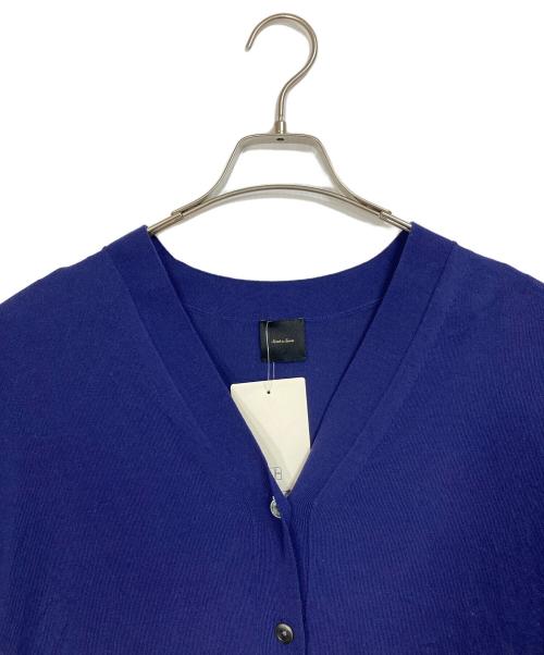 Spick and Span（スピック＆スパン）Spick and Span (スピック＆スパン) Emil cotoni Vネックカーディガン　26SS ネイビー サイズ:FREE 未使用品の古着・服飾アイテム