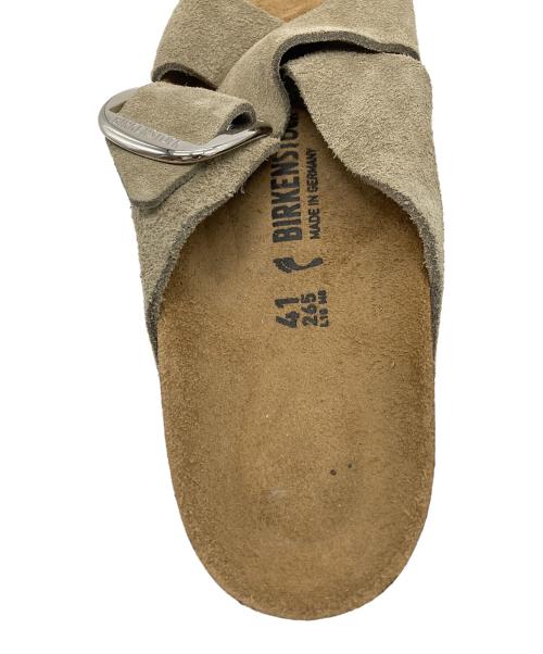 BIRKENSTOCK（ビルケンシュトック）BIRKENSTOCK (ビルケンシュトック) シエナ ビッグ バックル　サンダル ベージュ サイズ:41 (L10/M6)の古着・服飾アイテム