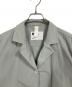 MHL (エムエイチエル) WASHED COTTON SHIRTING  ウォッシュドコットンシャーティング  半袖シャツ　シャツジャケット　日本製 グリーン サイズ:1：5000円