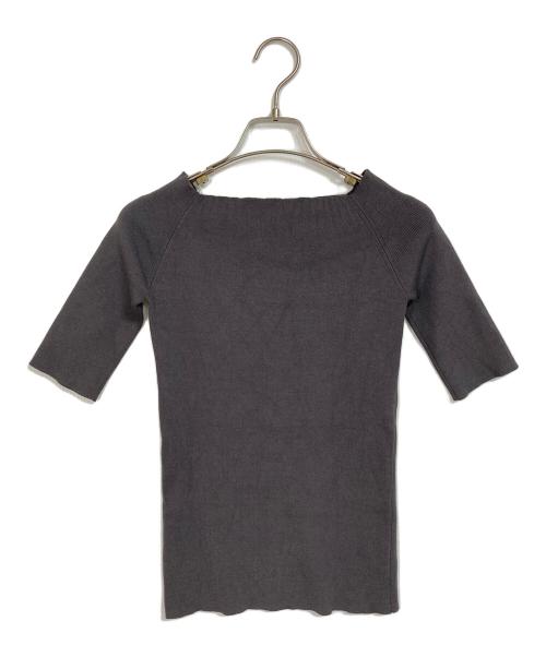 THE PAUSE（ザポーズ）THE PAUSE (ザポーズ) オフショルハーフスリーブプルオーバー グレー サイズ:FREEの古着・服飾アイテム