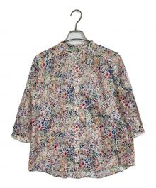 Petit Honfleur×Liberty Fabric（プチオンフルール×リバティーファブリック）の古着「花柄シャツ　フラワープリント」｜マルチカラー