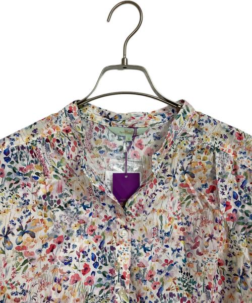 Petit Honfleur（プチオンフルール）Petit Honfleur (プチオンフルール) liberty fabric (リバティーファブリック) 花柄シャツ　フラワープリント マルチカラー サイズ:9R 未使用品の古着・服飾アイテム