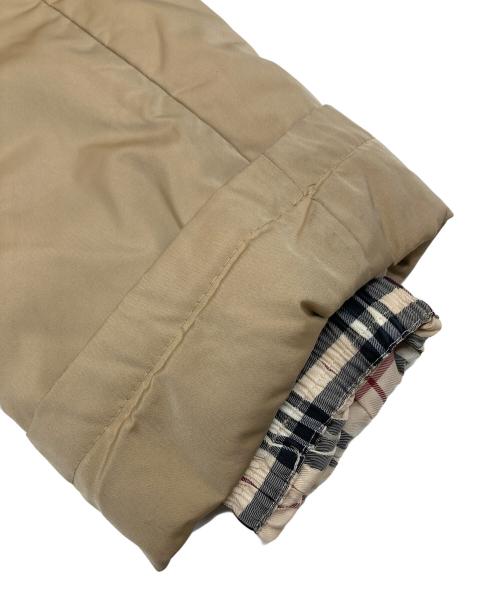 BURBERRY LONDON（バーバリーロンドン）BURBERRY LONDON (バーバリーロンドン) ノバチェック ダウンジャケット　アウター ベージュ サイズ:9の古着・服飾アイテム